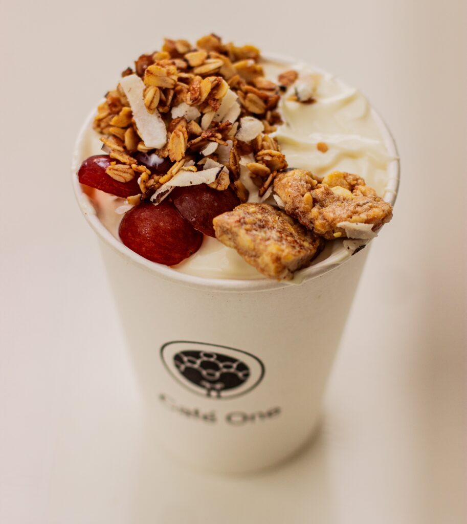Cafe One drinks parfait